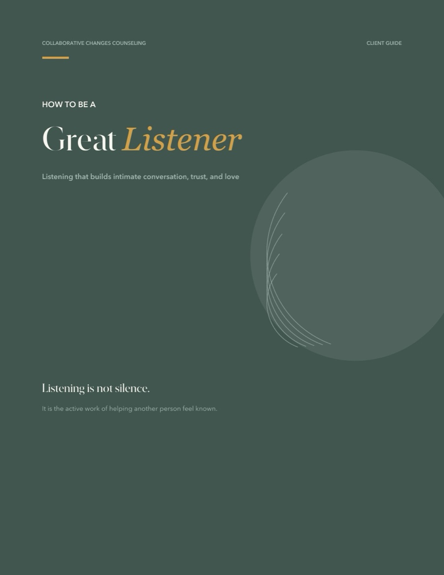 Cover of How to Be a Great Listener